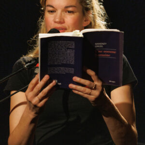 Marie-Sophie Ferdane, concert littéraire d'Une somme humaine. ©Hervé Veronese